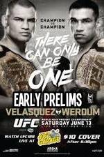 Watch UFC 188 Cain Velasquez vs Fabricio Werdum Early Prelims M4ufreemovies