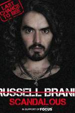 Watch Russell Brand Scandalous - Live at the O2 Arena M4ufreemovies