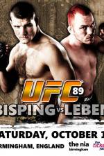 Watch UFC 89: Bisping v Leben M4ufreemovies
