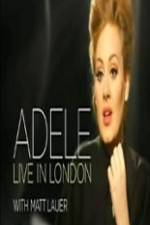 Watch Adele Live in London M4ufreemovies