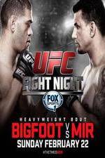 Watch UFC Fight Night 61 Bigfoot vs Mir M4ufreemovies