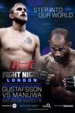 Watch UFC Fight Night 38 Gustafsson vs Manuwa M4ufreemovies