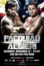 Watch Manny Pacquiao vs Chris Algieri M4ufreemovies