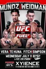 Watch UFC on FUEL 4: Munoz vs. Weidman M4ufreemovies