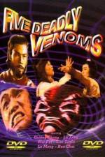 Watch The Five Deadly Venoms M4ufreemovies