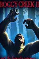 Watch The Barbaric Beast of Boggy Creek, Part II M4ufreemovies