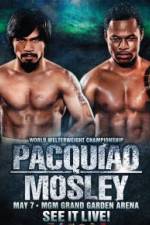 Watch WBO Boxing Manny Pacquiao vs Shane Mosley M4ufreemovies