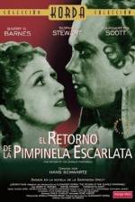 Watch Return of the Scarlet Pimpernel M4ufreemovies